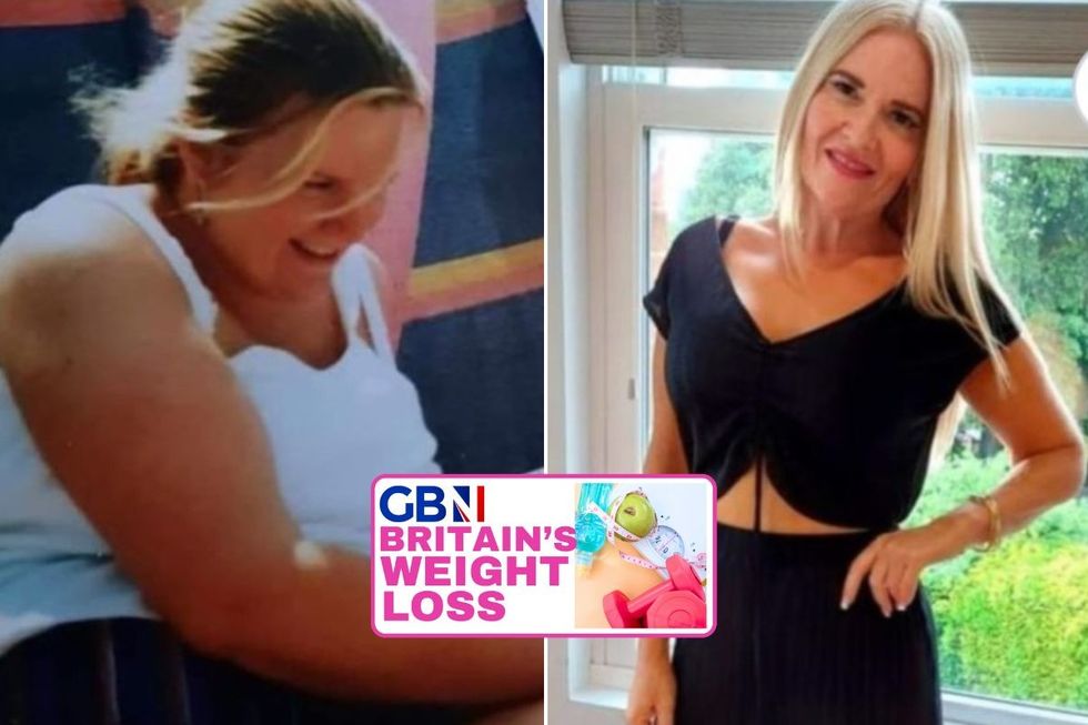 Weight loss before and after shots Sarah-Jane