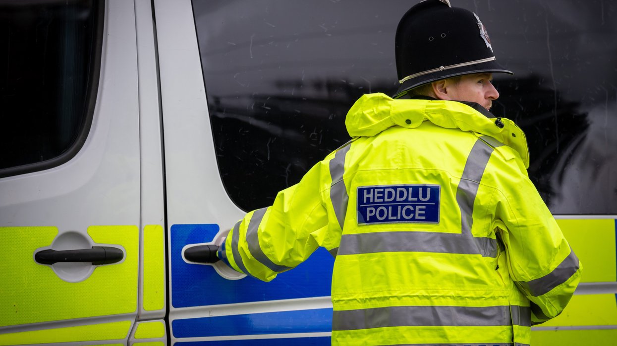 Welsh police officer