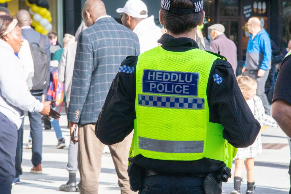 Welsh police officer