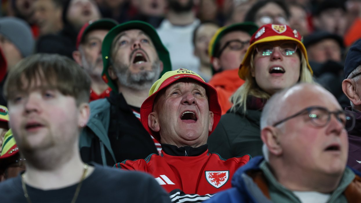 Welsh supporters