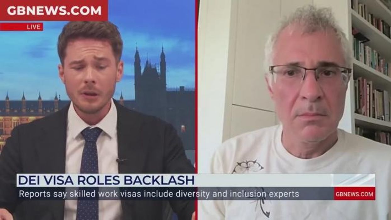 ‘We’re getting nowhere’: GB News star shuts off interview as guest ‘turns nasty’ during tense row