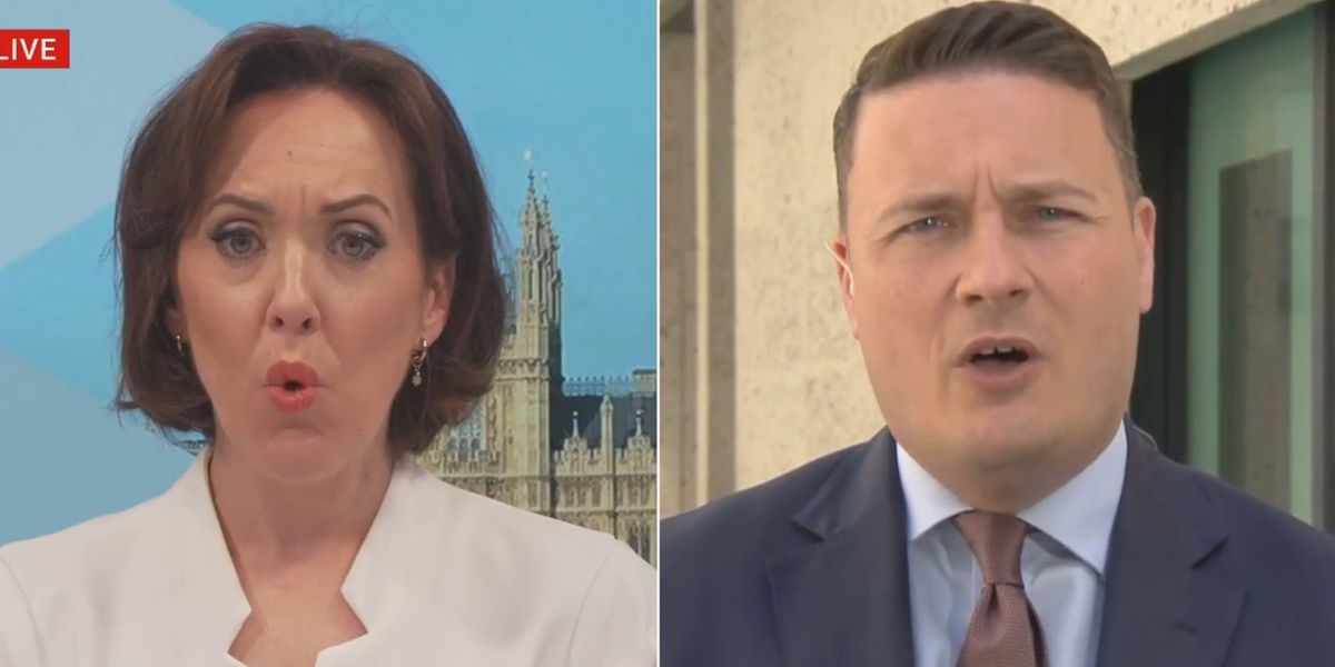 NextImg:Wes Streeting faces brutal GB News grilling after Labour MP says they're 'doing a bad job': 'Your own party is turning against you!'