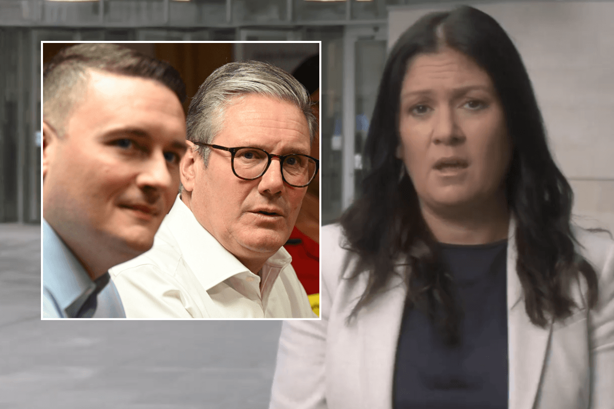 Wes Streeting and Keir Starmer; Lisa Nandy