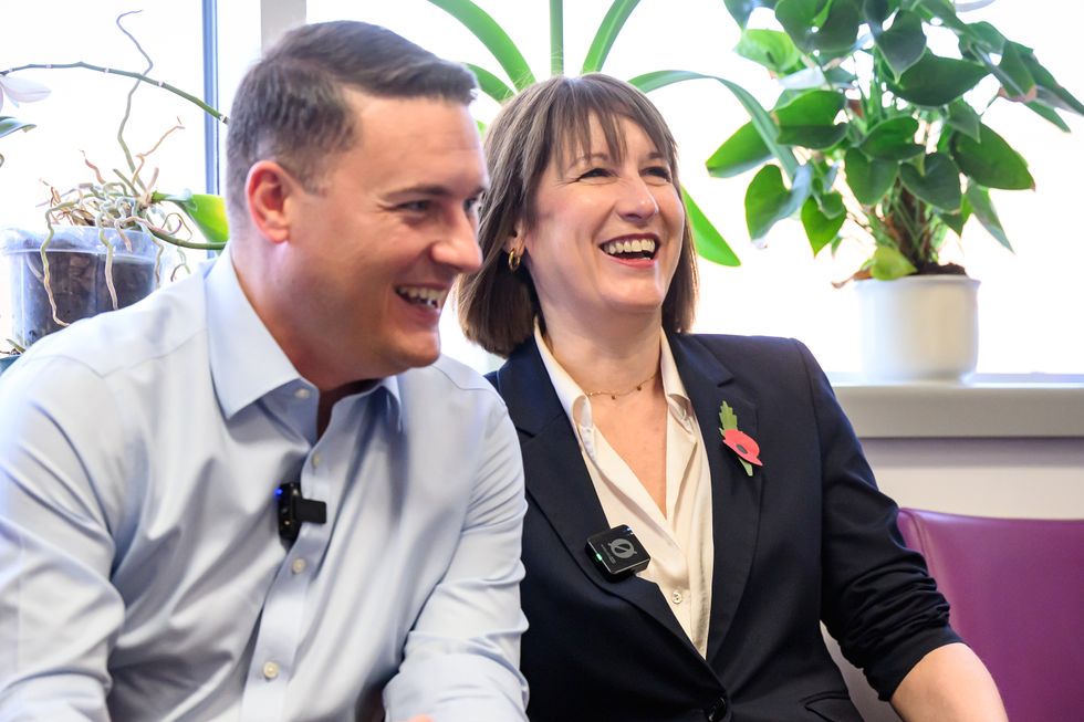 Wes Streeting and Rachel Reeves