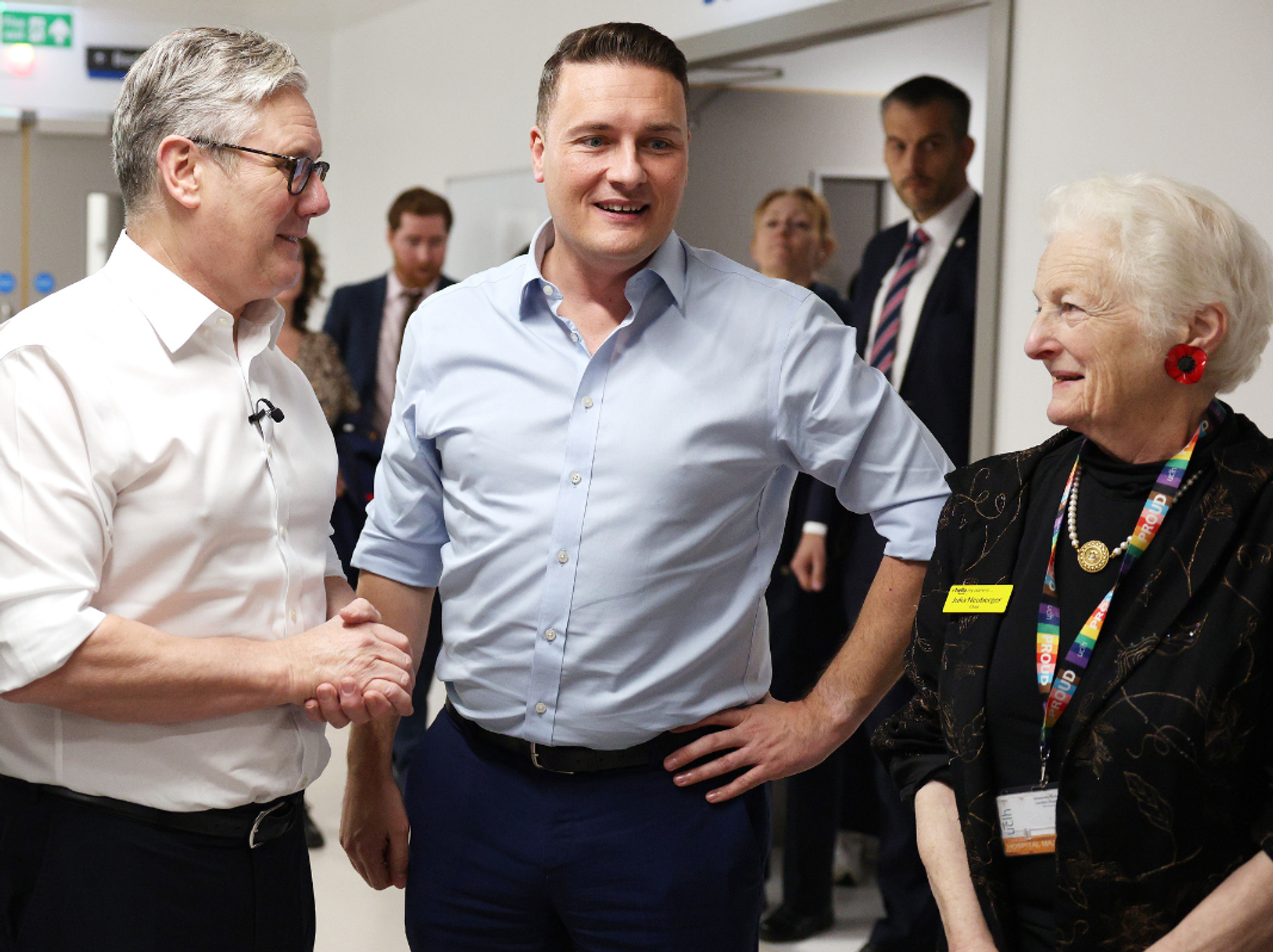 Wes Streeting and Sir Keir Starmer