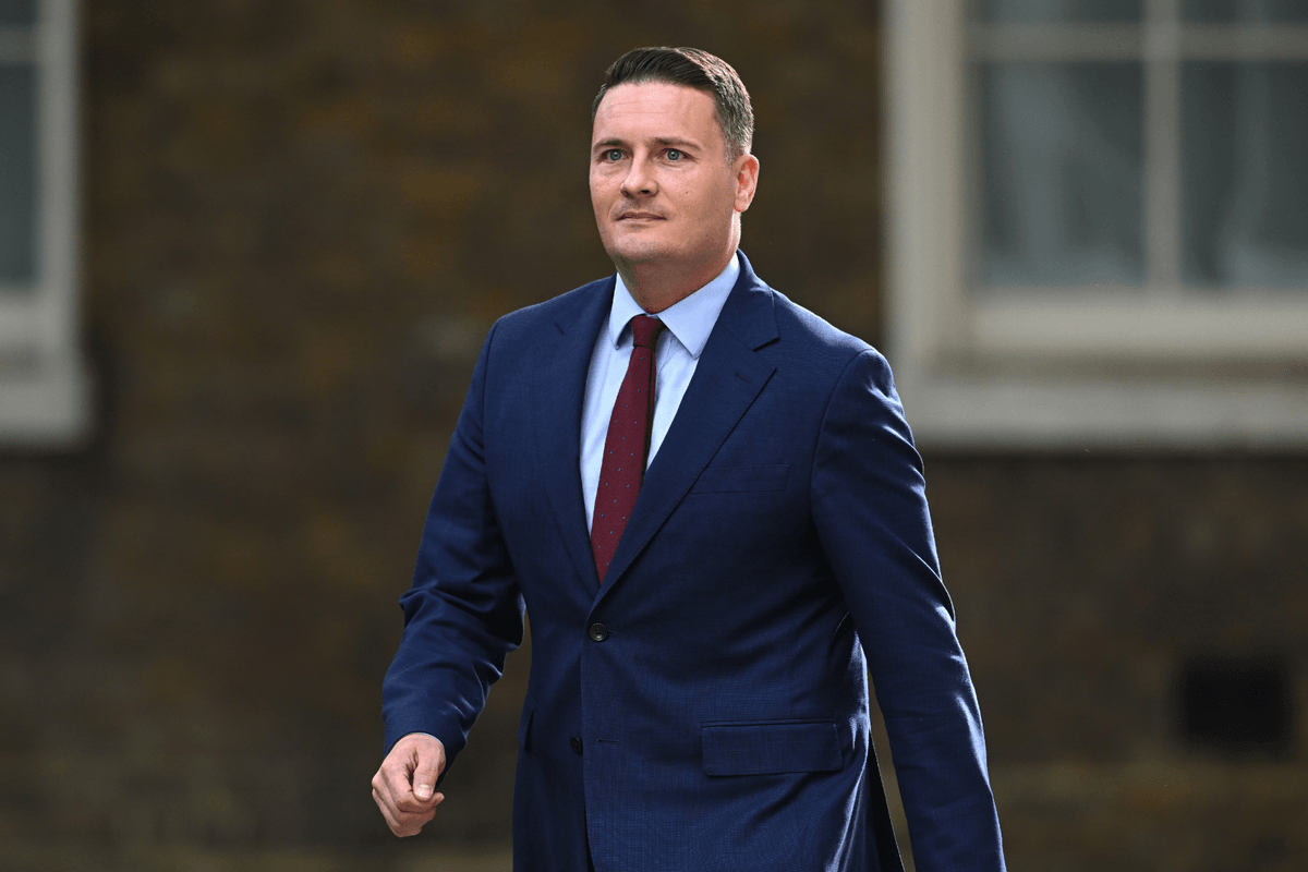 Wes Streeting arrives in Downing Street