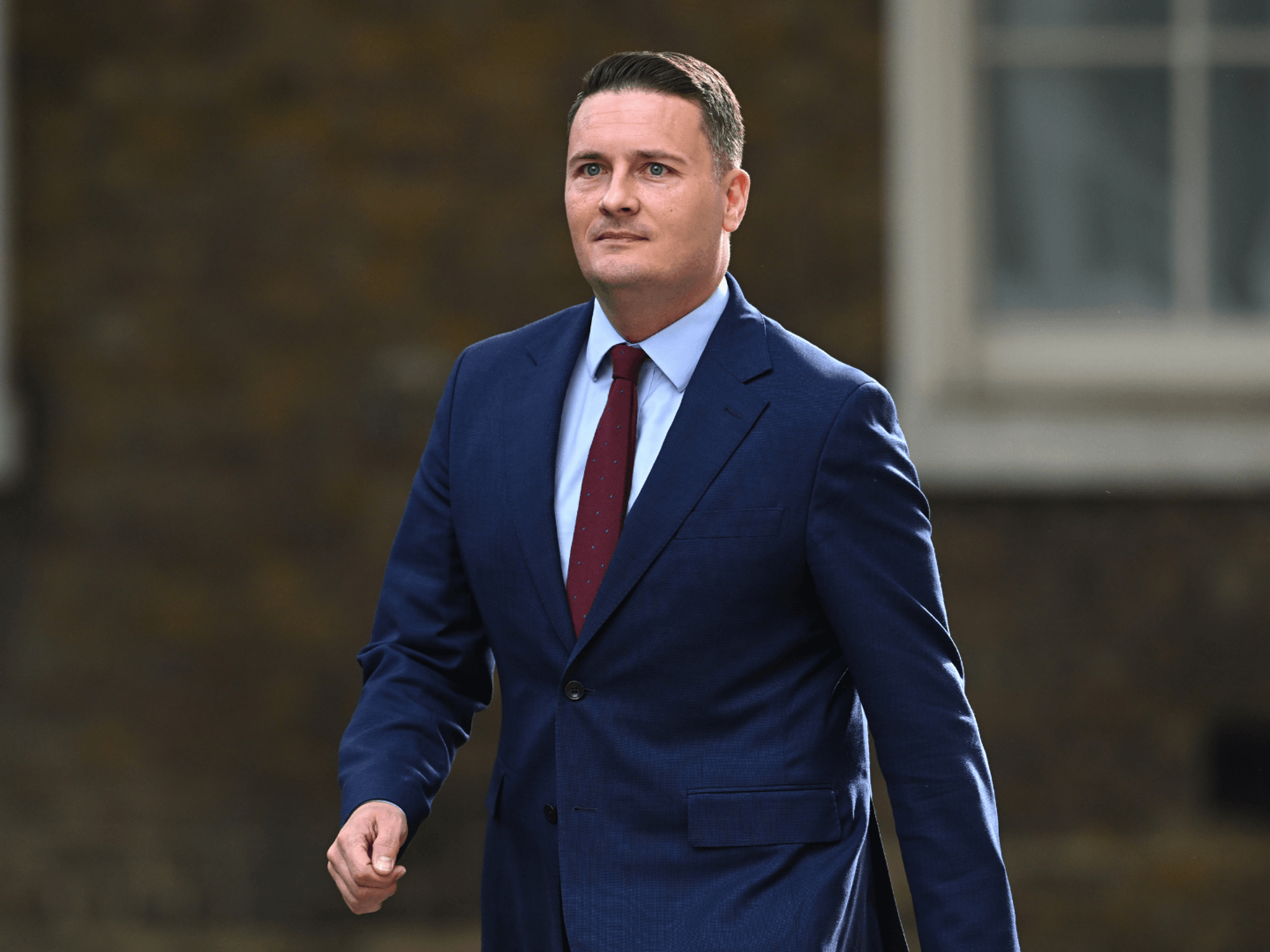 Wes Streeting arrives in Downing Street