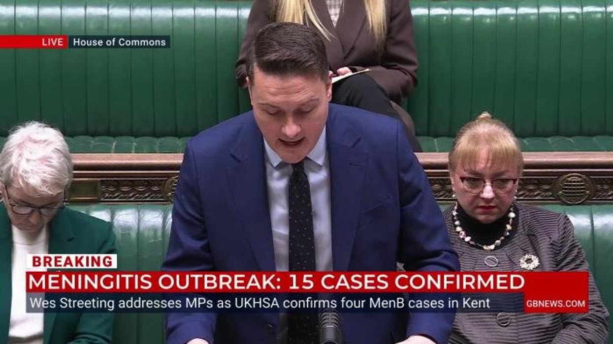 Wes Streeting announces 'targeted' vaccine rollout following meningitis outbreak