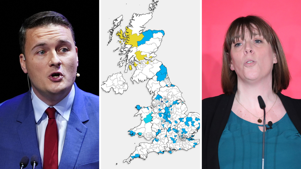 Wes Streeting/Election map/Jess Phillips