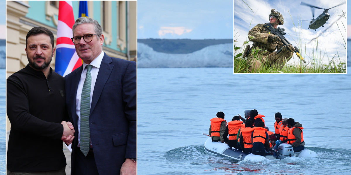 Starmer’s plan for British troops to police Ukraine border SLAMMED Starmer’s plan for British troops to police Ukraine border SLAMMED