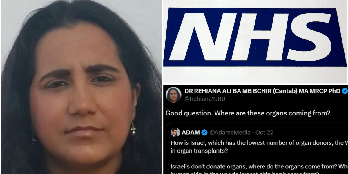 NextImg:NHS neurologist hails Hamas leader a 'legend' in string of anti-Semitic hate online