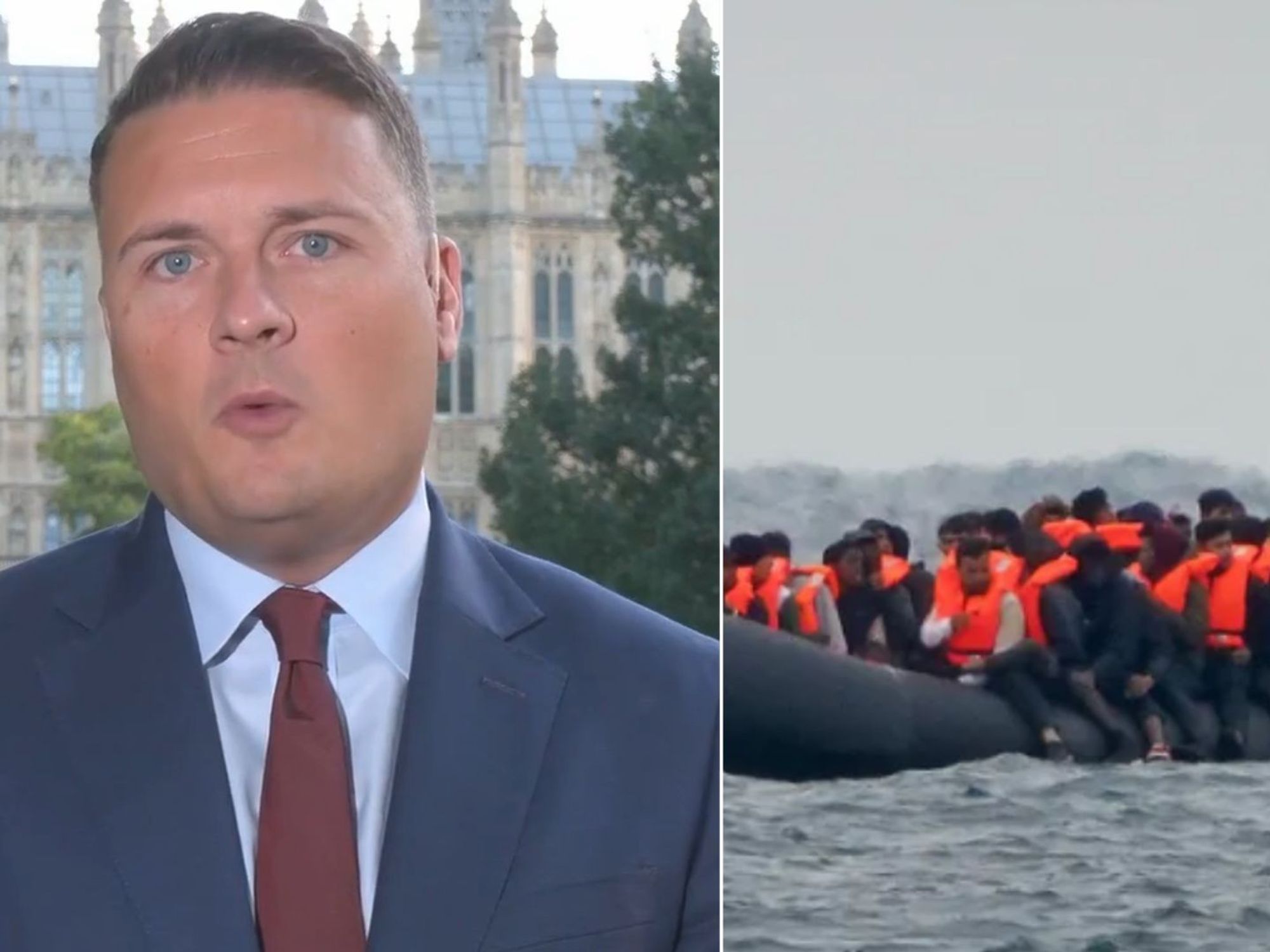 Wes Streeting, small boats