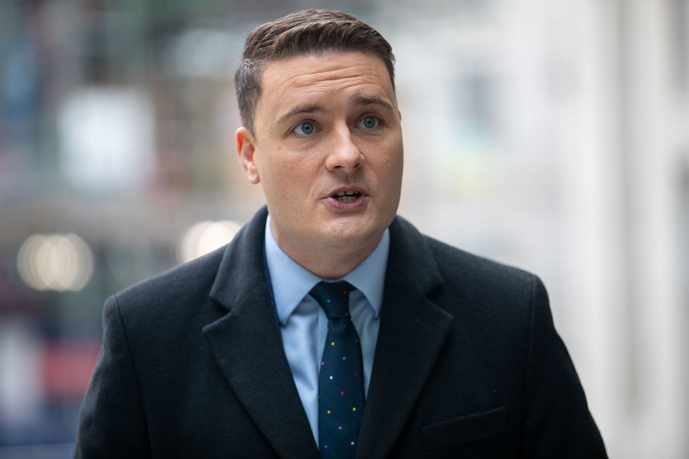 Wes Streeting talking
