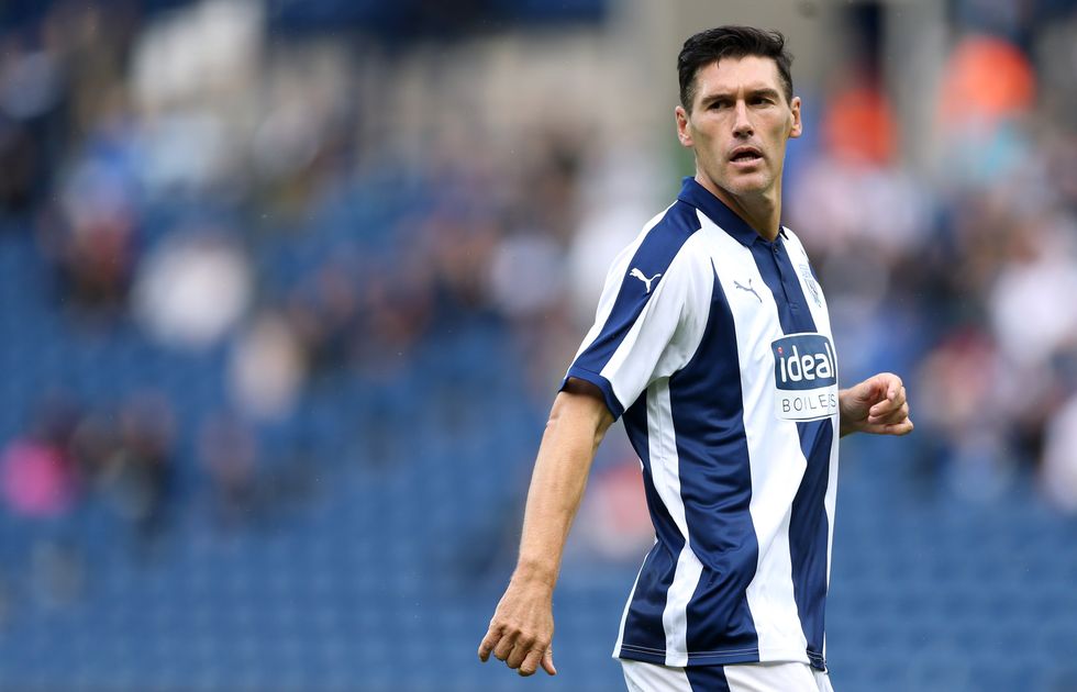 West Bromwich Albion's Gareth Barry during the Cyrille Regis Memorial Trophy match at The Hawthorns, West Bromwich