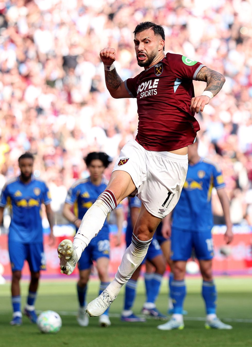 West Ham beat Leeds on Sunday but it wasn't enough to stay in the Premier League