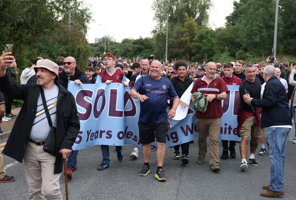 West Ham fans are furious with the leadership at the club