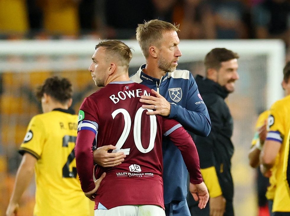 West Ham fans have turned on Graham Potter after another miserable defeat
