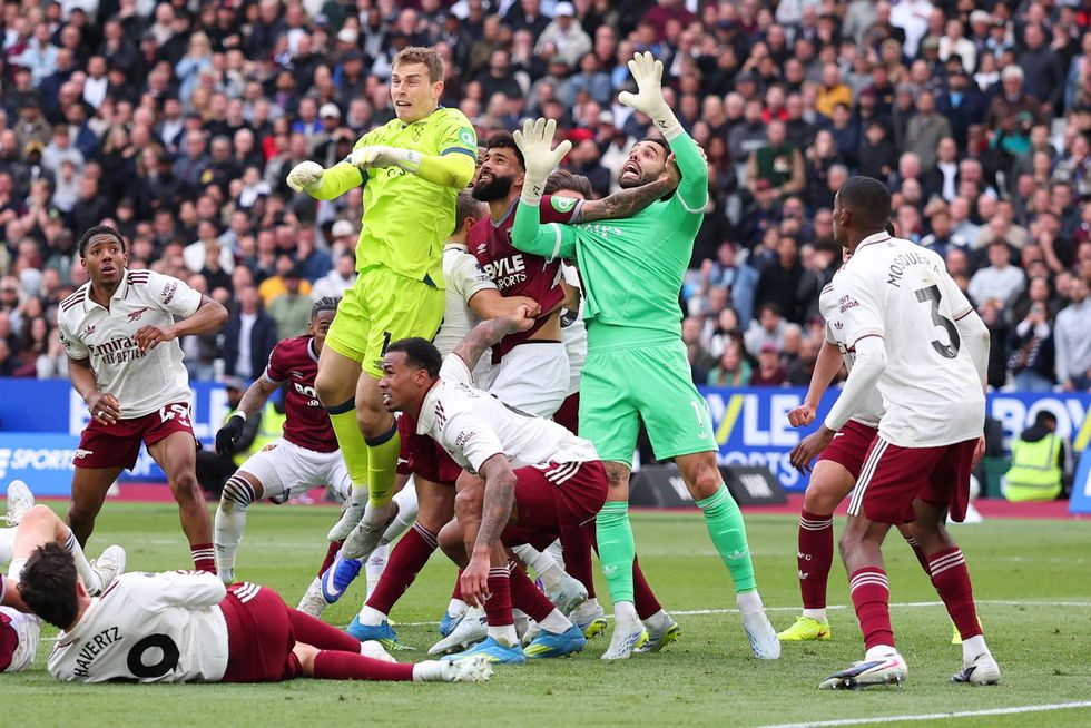 Erro do West Ham