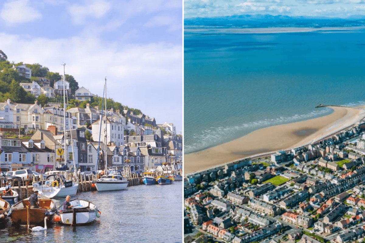 West Looe in Cornwall / Morecambe Bay