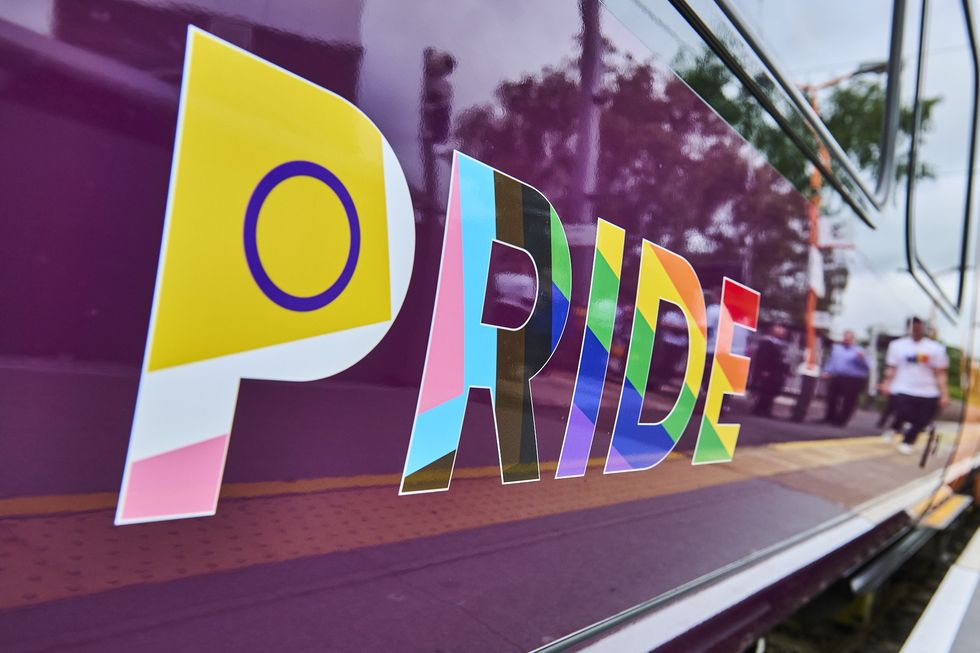 West Midlands Pride train