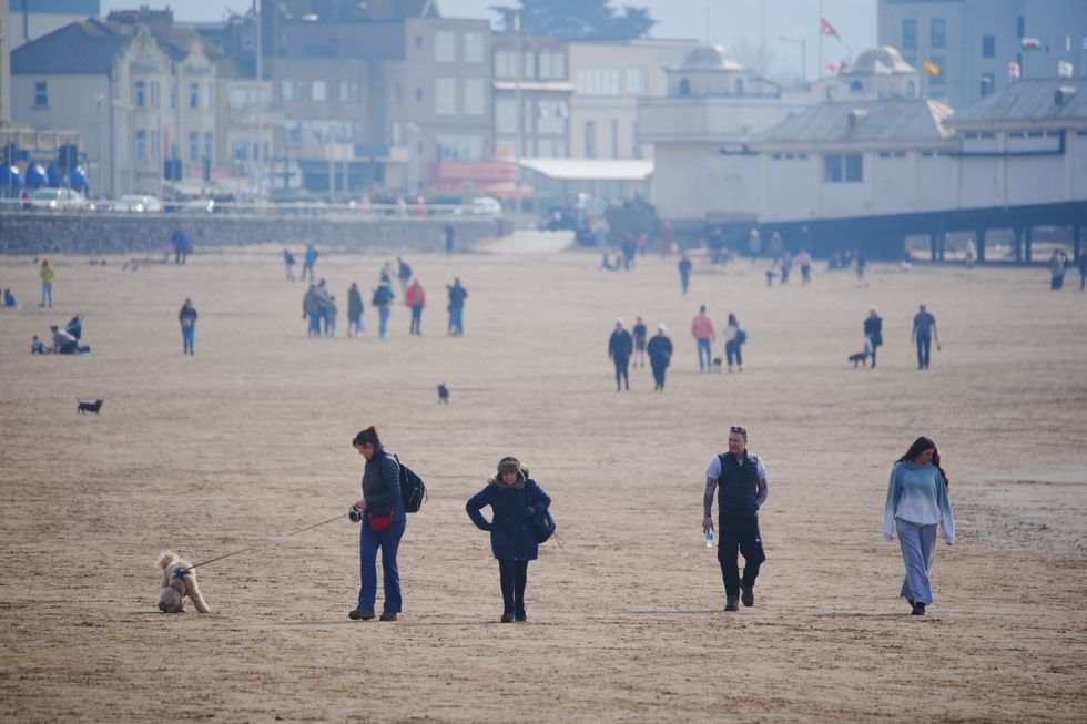 Weston-super-Mare beach