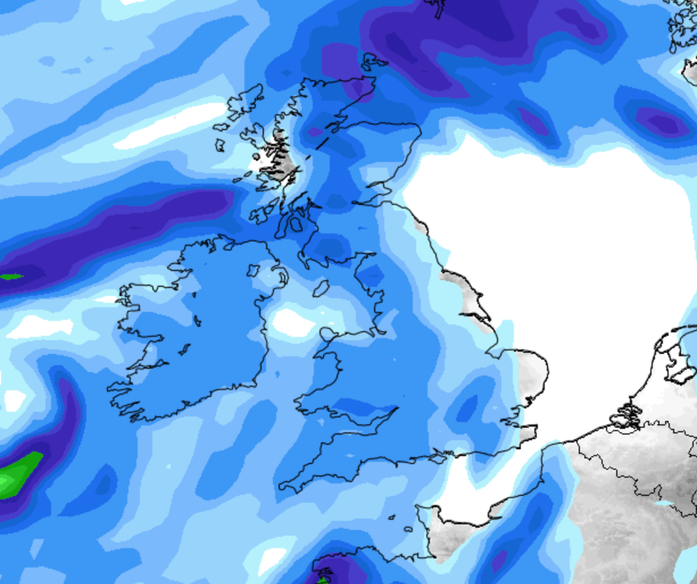 Wet weather map