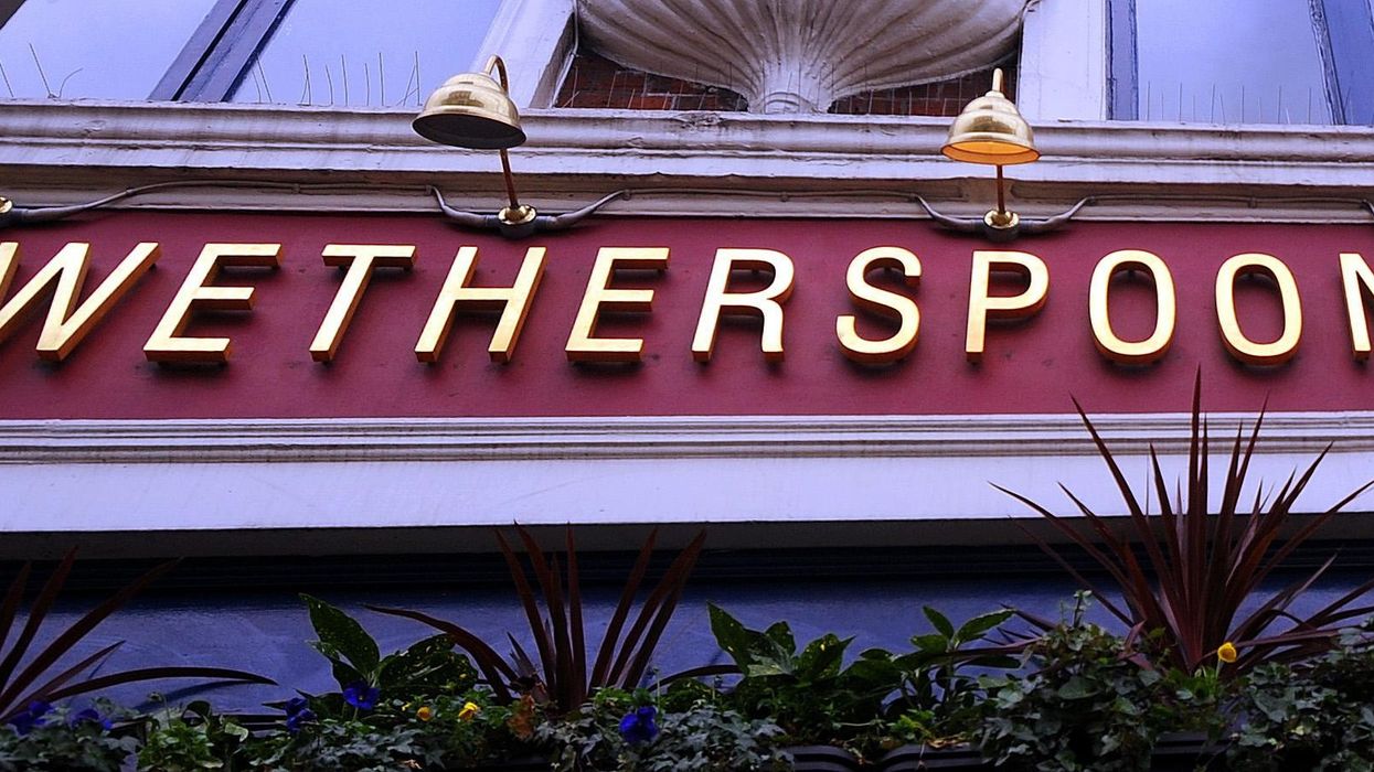 Wetherspoon outside pub