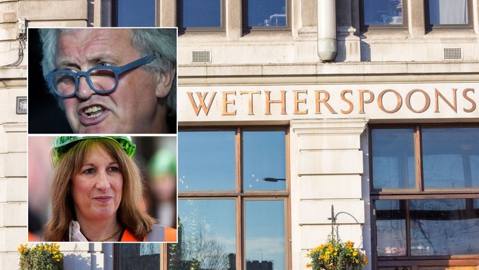 Wetherspoons, Tim Martin và Rachel Reeves