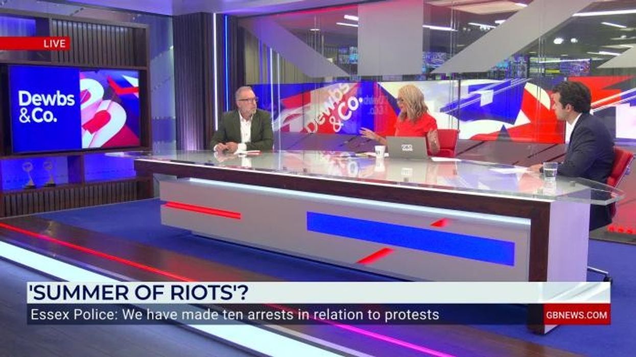 'What are you talking about?!' Michelle Dewberry staggered as GB News guest warns concerned mothers against 'sharing platform' with far-right