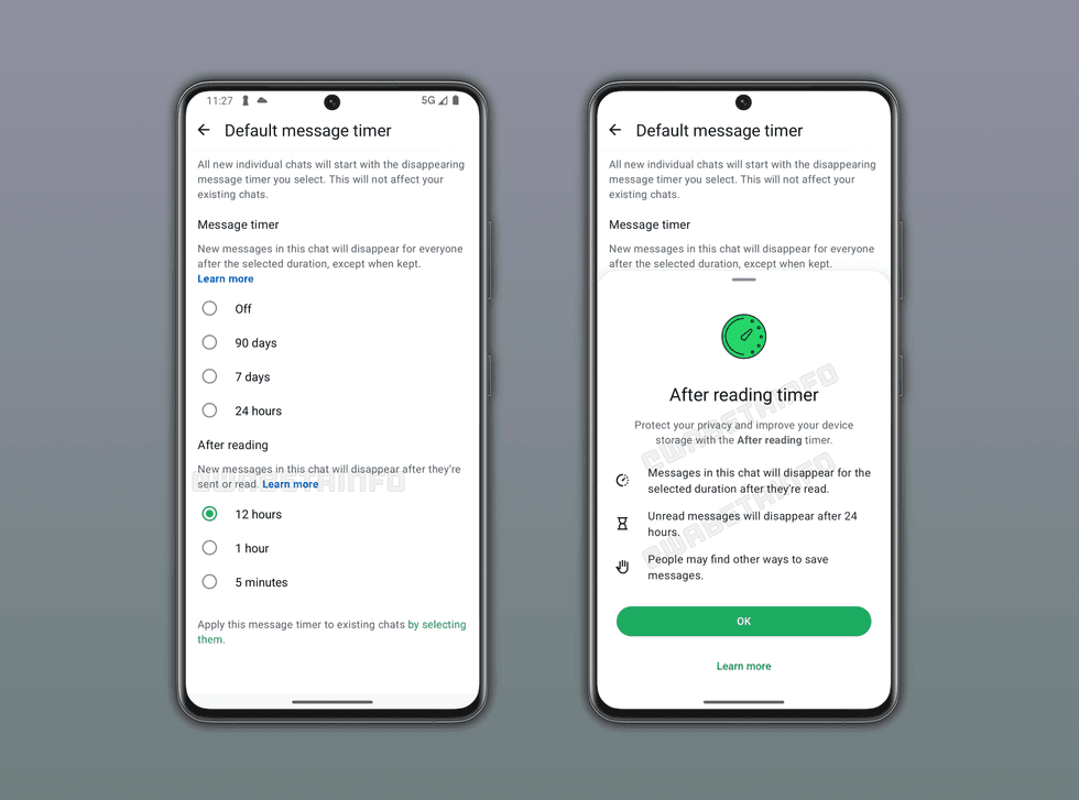 Mensagens do WhatsApp desaparecem em modo de teste do Android