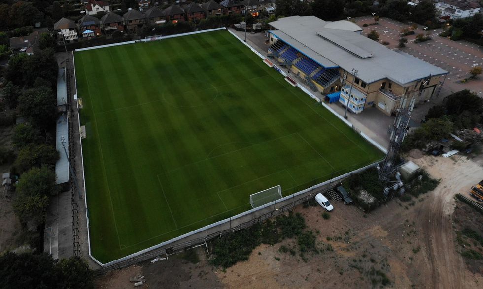Wheatsheaf Park - home of Staines Town FC
