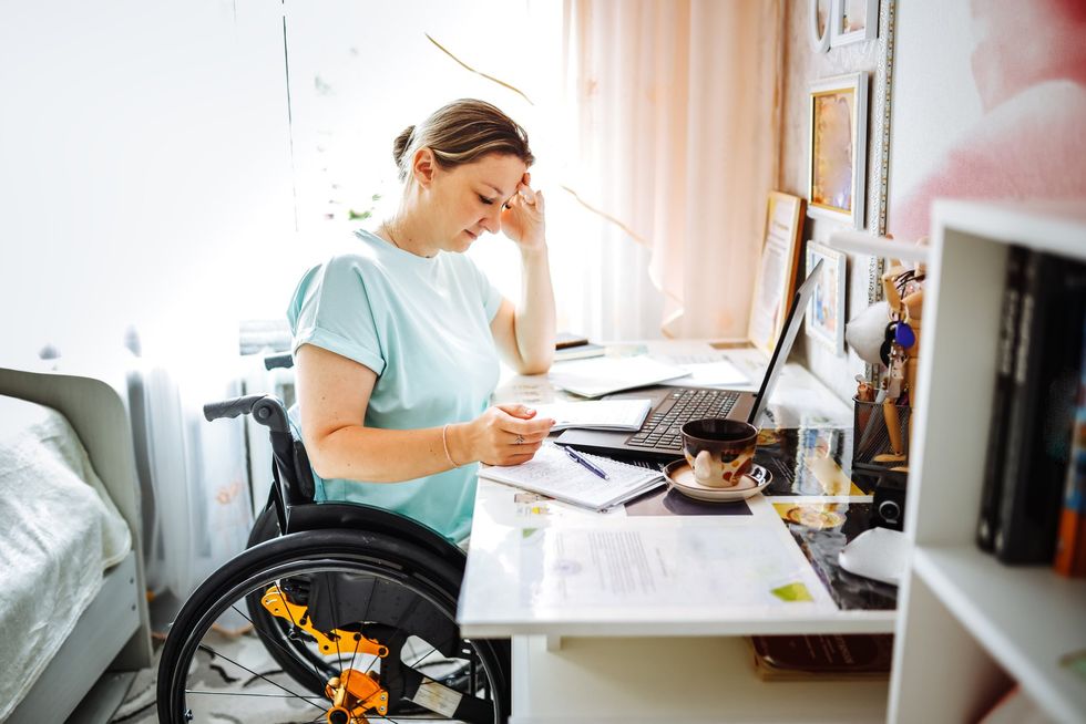Wheelchair user