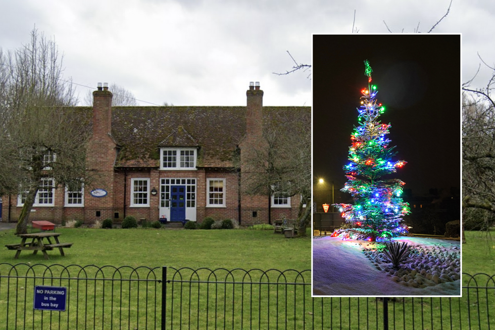 Wherwell Primary School in Andover came under fire