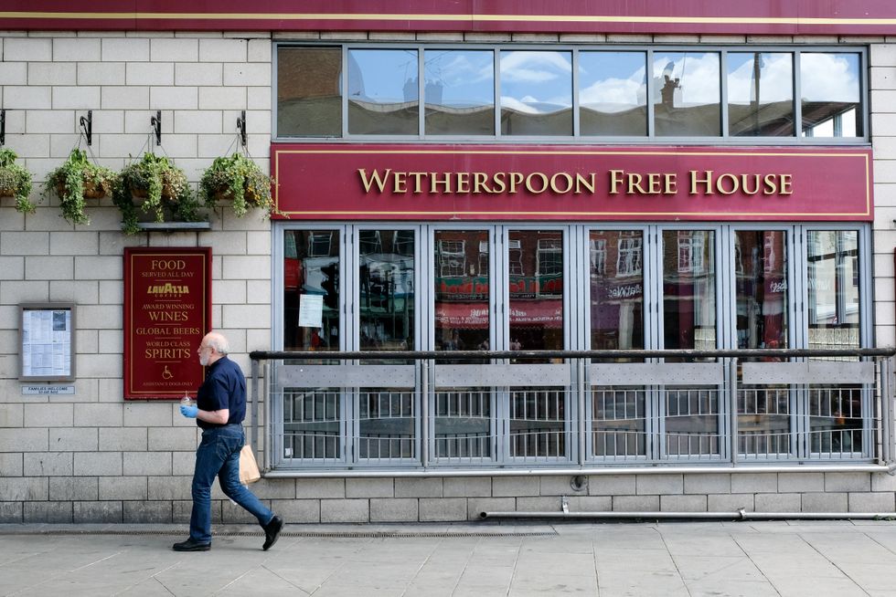 Whetherspoons pub exterior