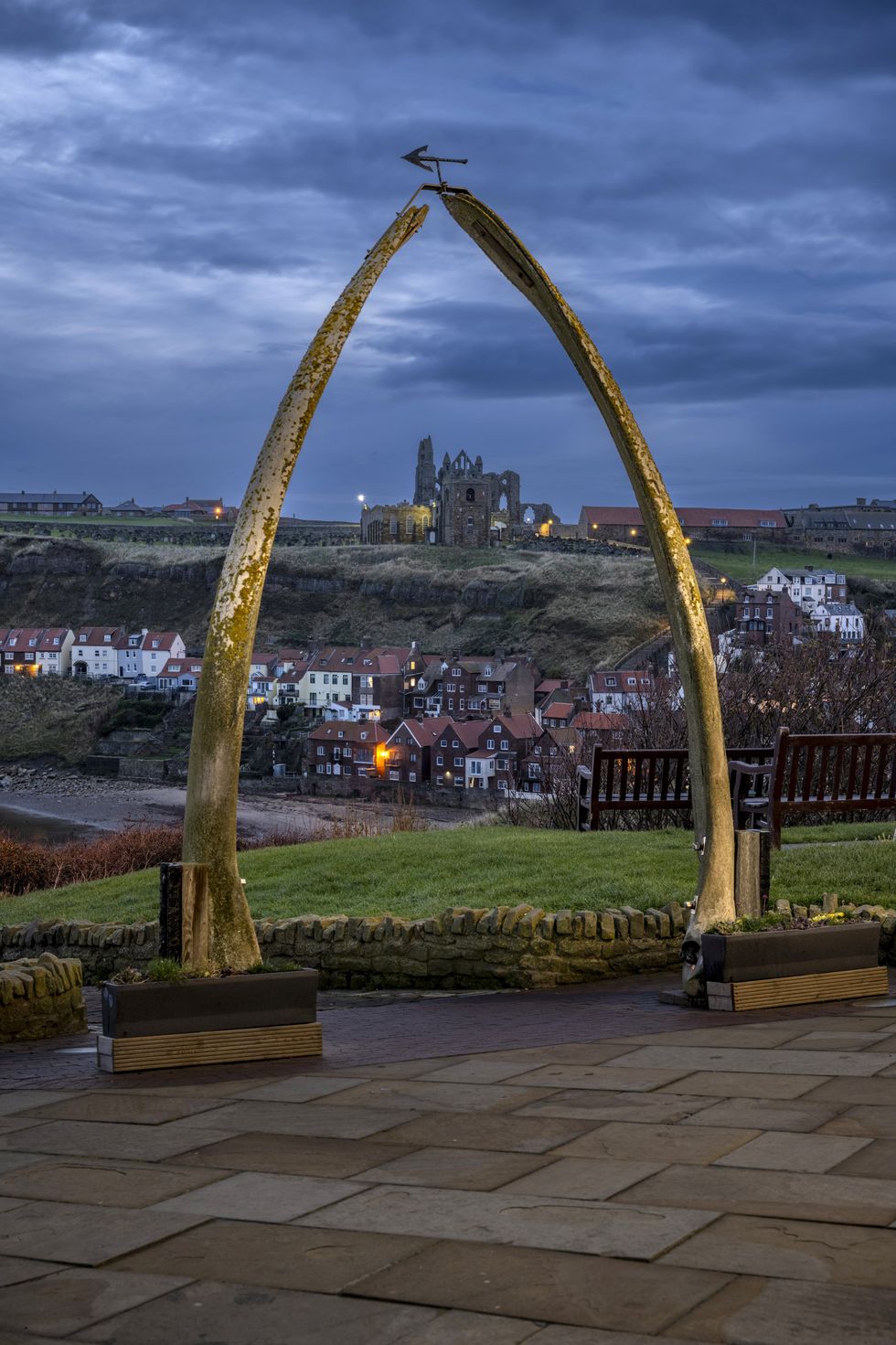 Whitby whale arch