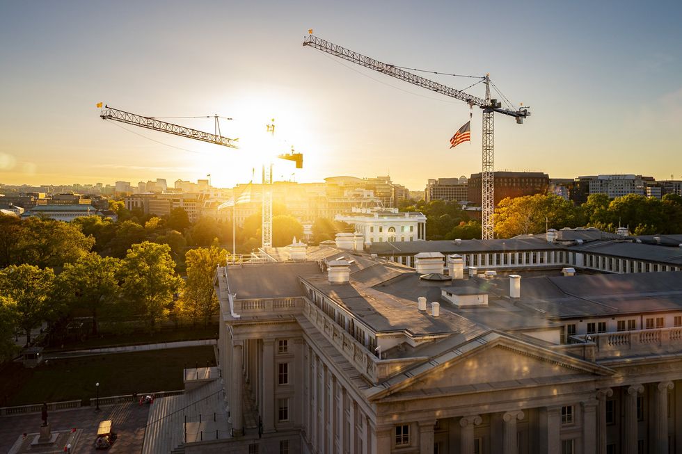 Construção da Casa Branca