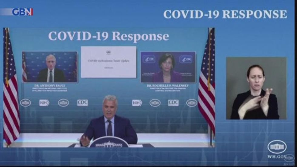 White House Covid response briefing