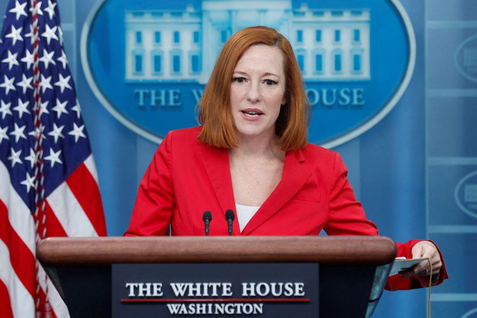 White House Press Secretary Jen Psaki