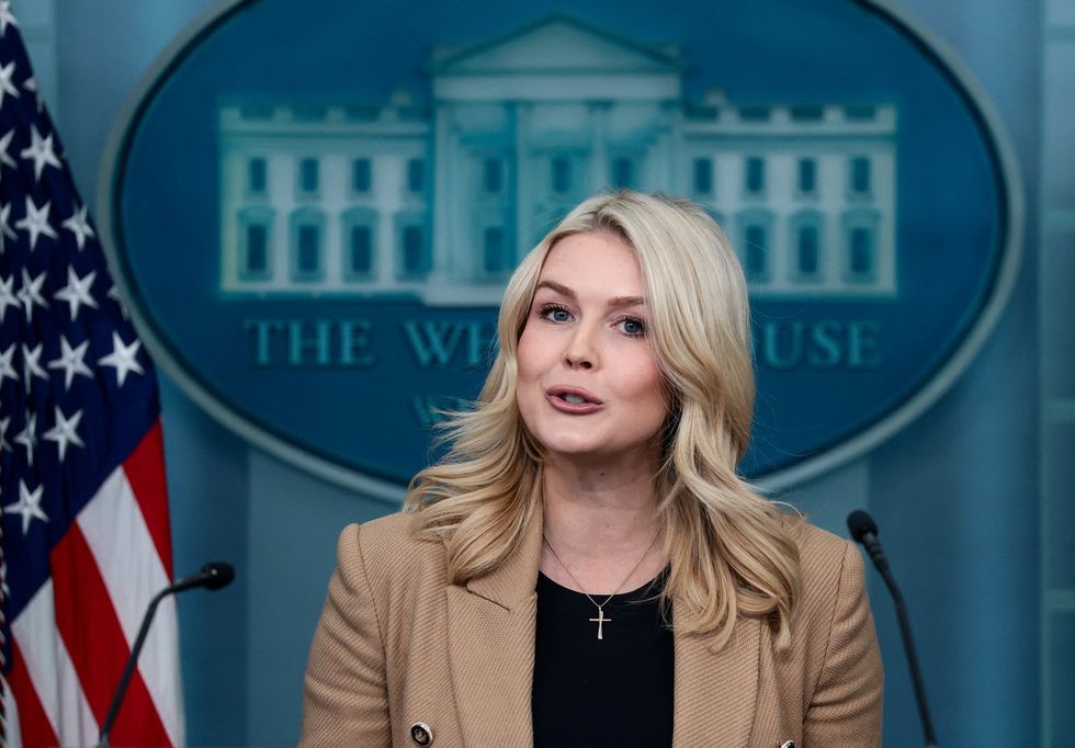 White House Press Secretary Karoline Leavitt holds a press briefing\u200b