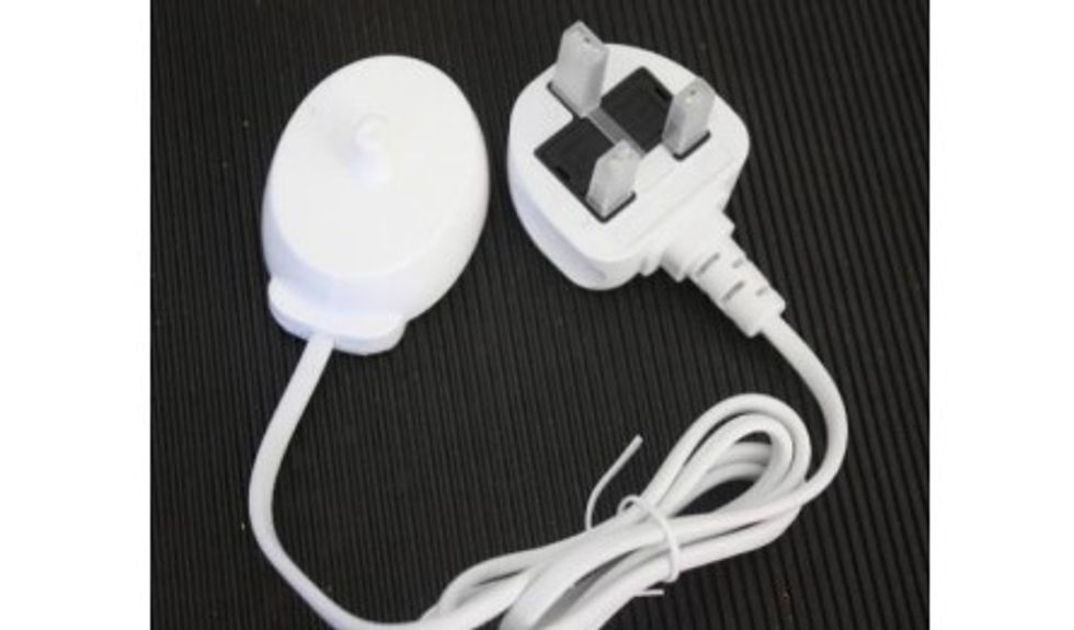 White Toothbrush Charger sold via Amazon