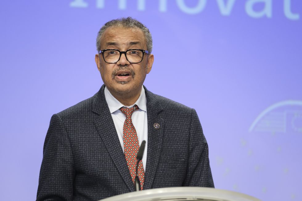 WHO director-general Tedros Adhanom Ghebreyesus warned 'fake news, lies, and conspiracy theories' were damaging efforts to reach an agreement