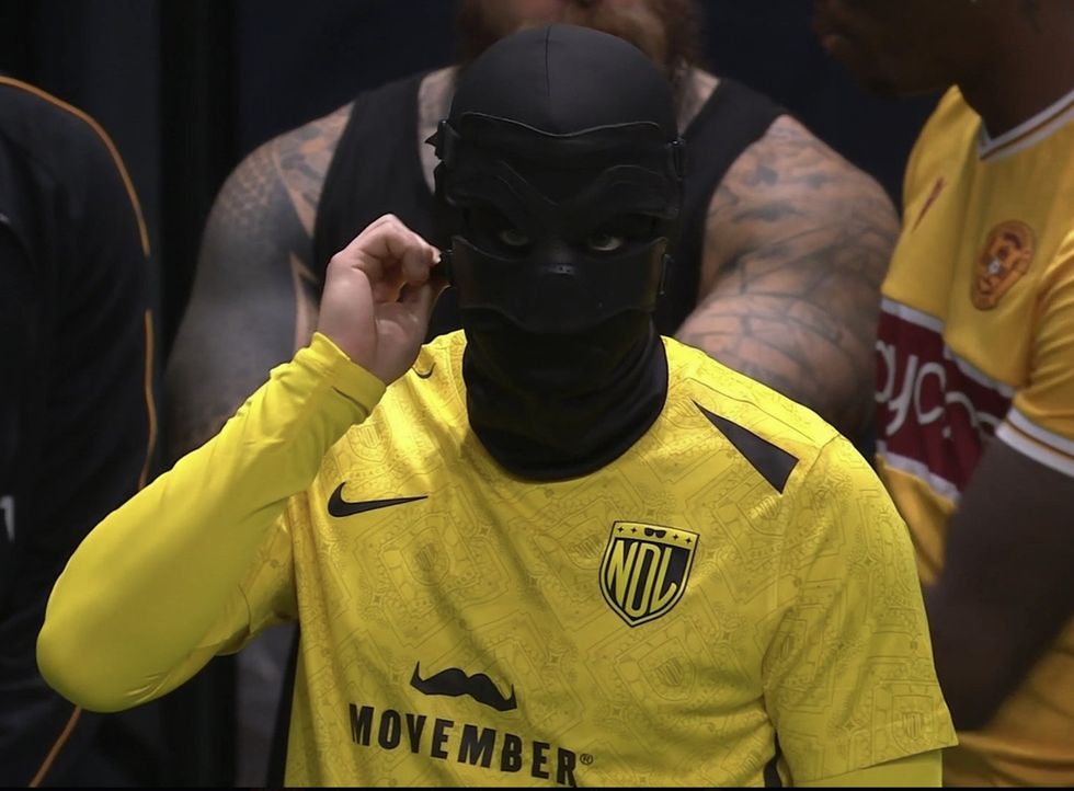 Who is the masked Premier League player? And who cares?