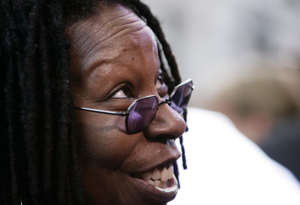Whoopi Goldberg arriving for the press night of Sister Act: The Musical at the London Palladium in central London.