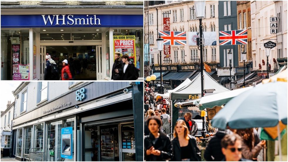 WHSmith and Coop