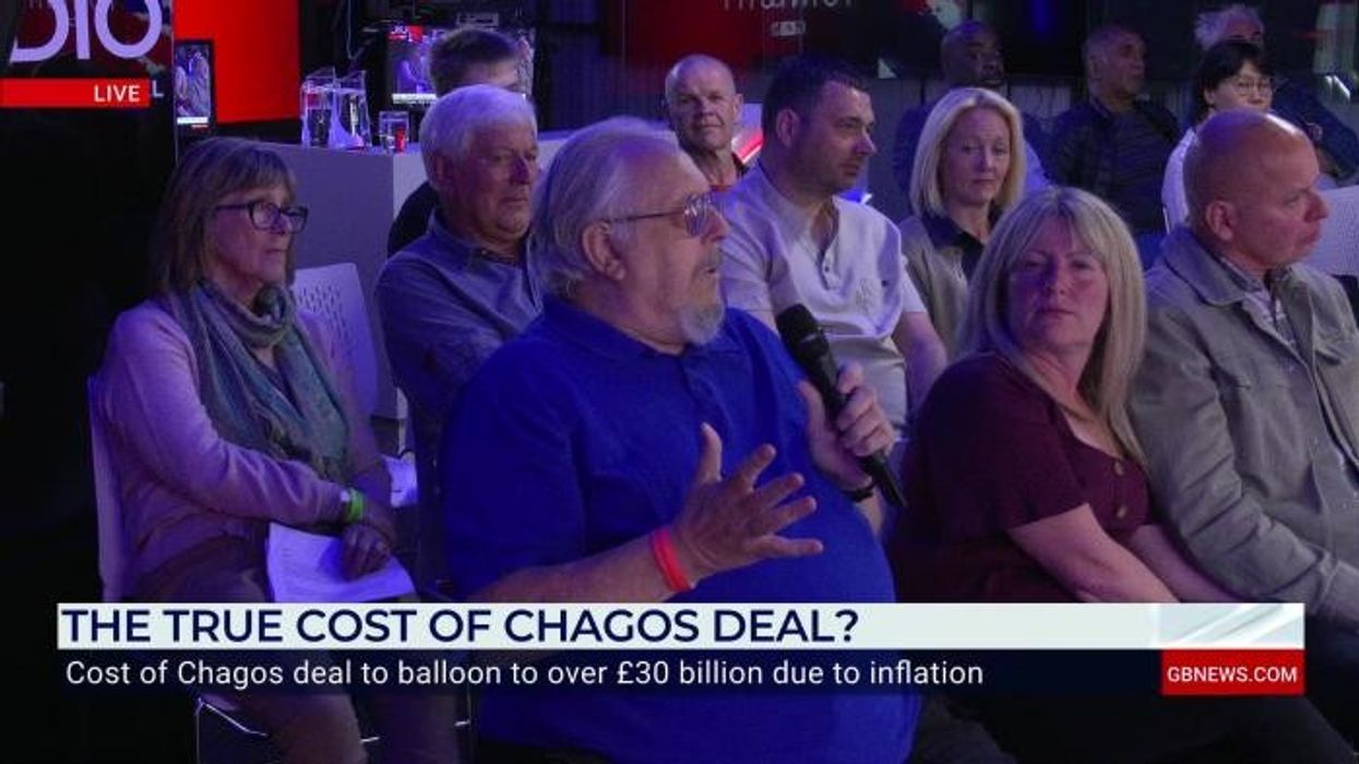 'Why are we doing this?' GB News guest grills Labour MP on Chagos giveaway as Keir Starmer blasted as a 'coward'