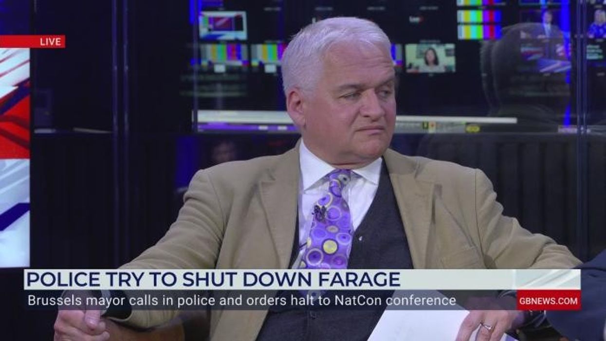 ‘Why can’t we have differing views?’ Jonathan Gullis in furious row with Amy Nickell-Turner over police move to shut down Farage