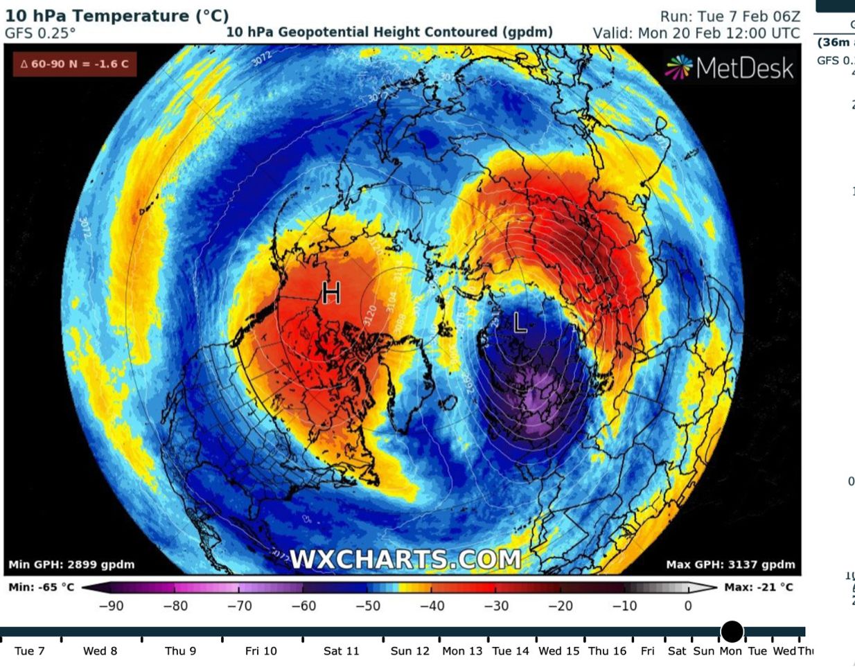 Widespread snow alert: Freezing polar air will descend over UK in late February