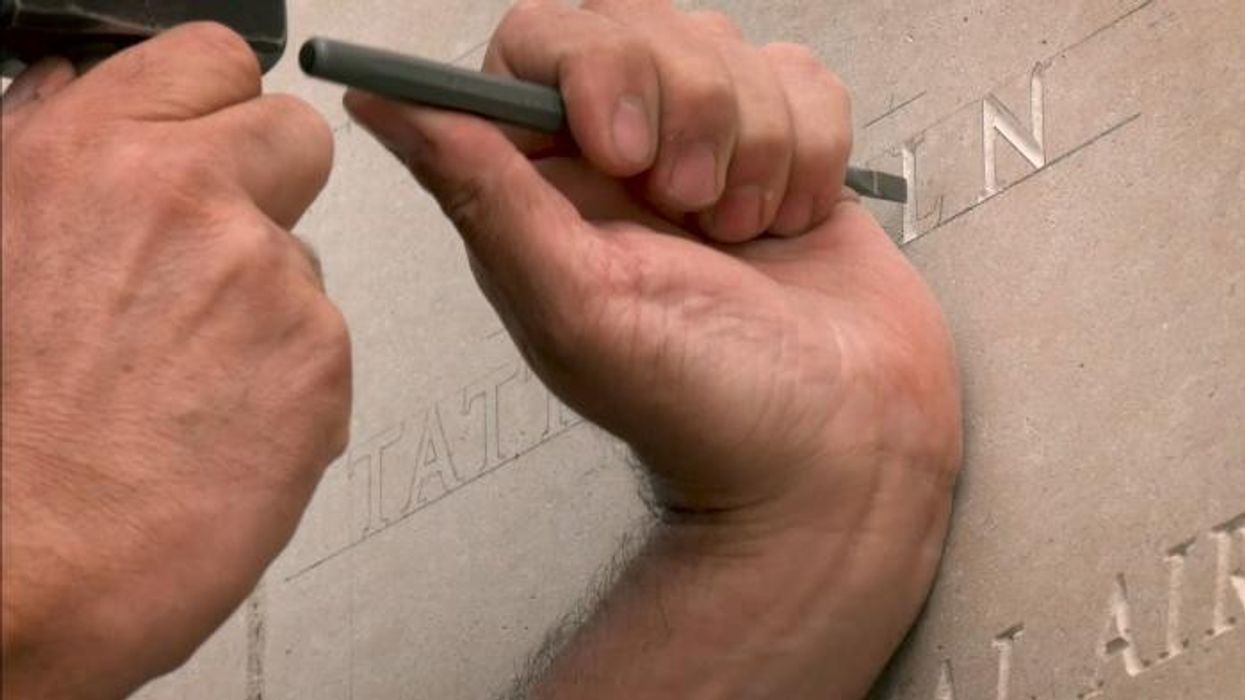 Widow of British troop shares pride as husband's name is carved into memorial wall: 'I know how much it would mean to him'