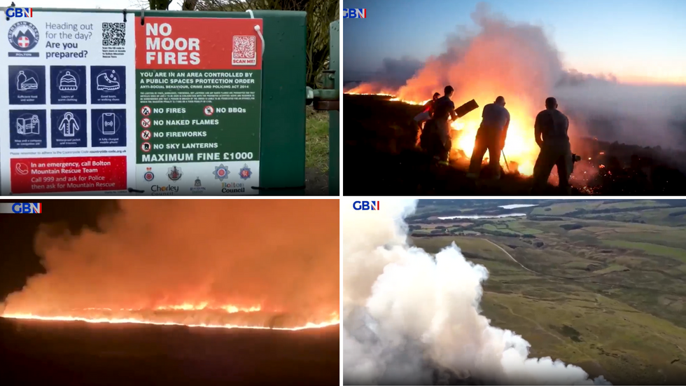 Wildfires, firefighters, No Moor Fires