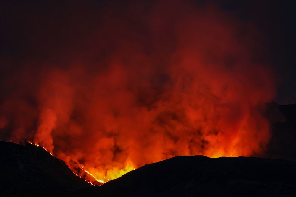 Wildfires in Scotland